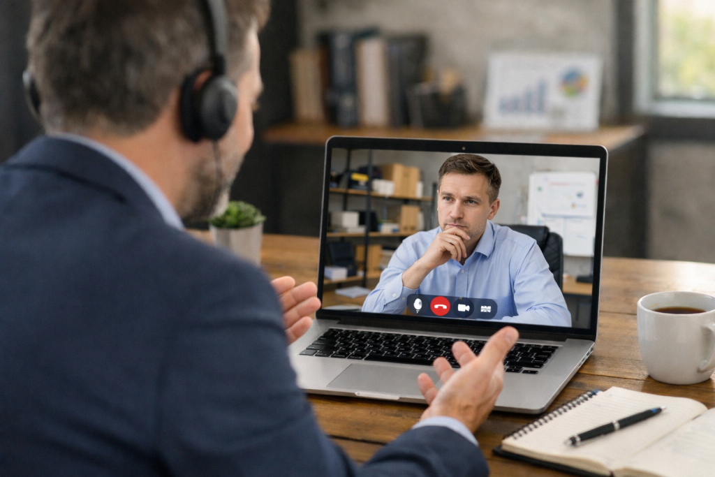 Business coaching on zoom